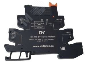 Изображение товара Монтажная колодка 3-ярусная Deltakip DK-PYF-011BE для реле 24 В Изображение товара Монтажная колодка 3-ярусная Deltakip DK-PYF-011BE для реле 24 В