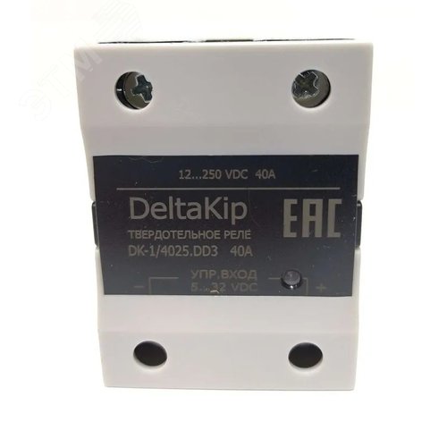 Изображение товара Реле твердотельные однофазные для коммутации цепей постоянного тока DK-HD4025.DD3. 40А. 5...32VDC (шт)