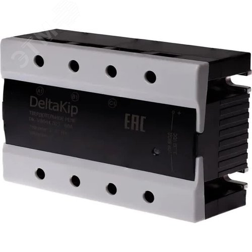 Изображение товара Реле твердотельное трехфазное для коммутации резистивной нагрузки DK-HT8044.ZD3. 80A. 3...32VDC (шт)