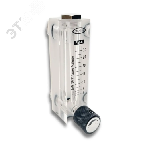 Изображение товара Ротаметр DFG-6T с регулятором 3-30л/м (шт)