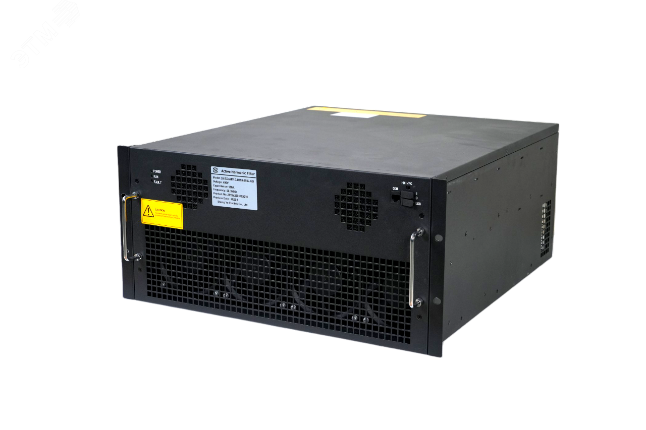 Изображение товара Активный фильтр гармоник 400V 100A модуль в стойку горизонтальный (шт)