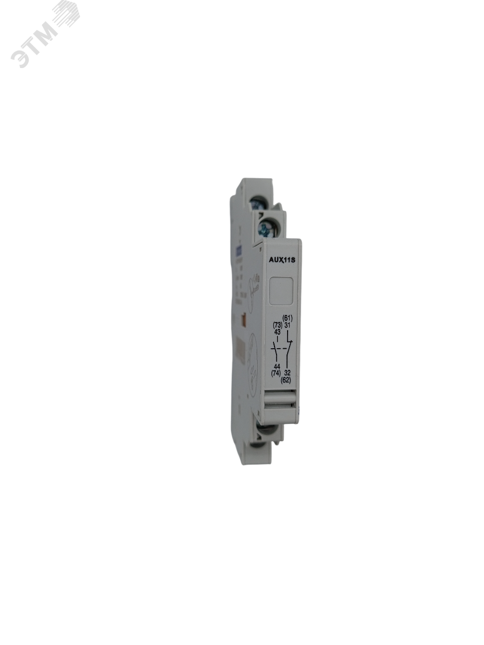 Изображение товара Аксессуар защиты двигателя Вспомогательный контакт бокового монтажа 1NC 1NO 0,5х модуль (шт)