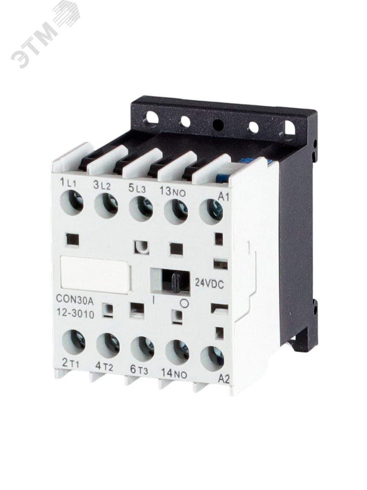 Изображение товара Контактор Elcomtech CON30A-12-3010-24DC Миниконтактор 12A 2P 24VDC Изображение товара Контактор Elcomtech CON30A-12-3010-24DC Миниконтактор 12A 2P 24VDC
