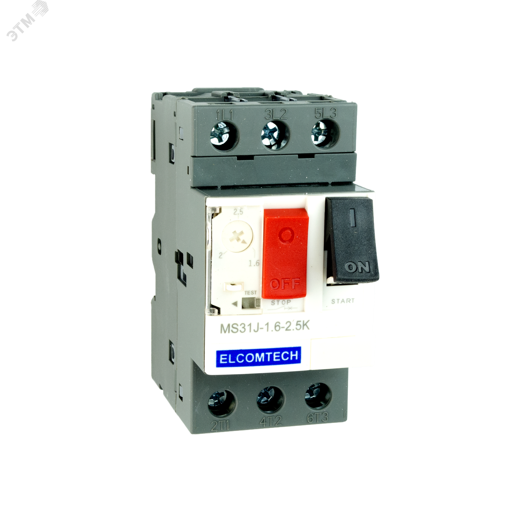 Изображение товара Автомат защиты двигателя 1,6-2,5A 2х модуль (шт)