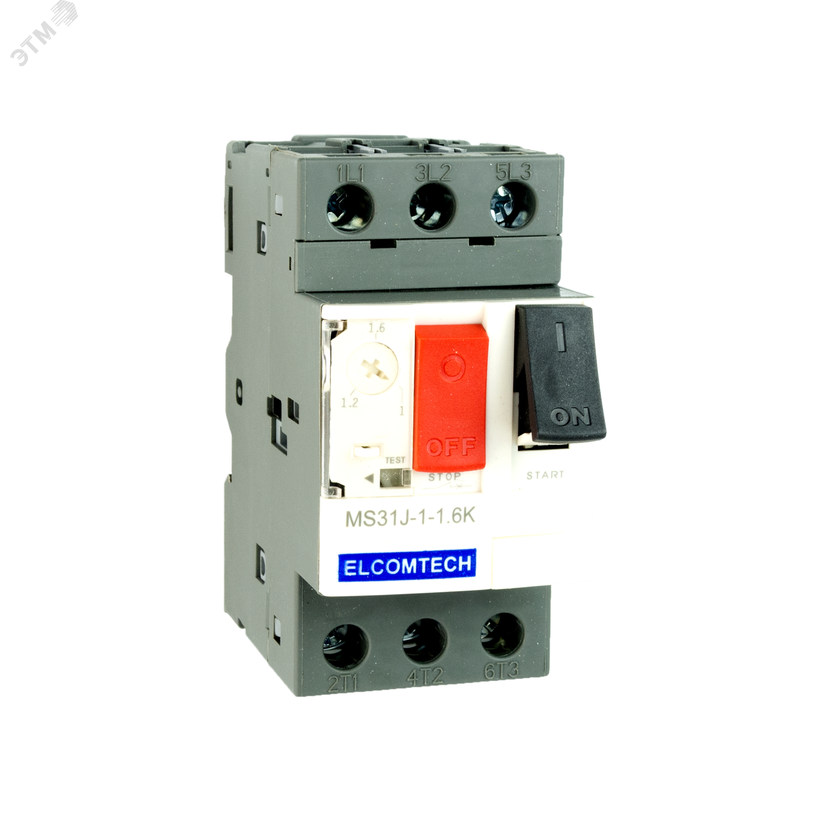 Изображение товара Автомат защиты двигателя 1-1,6A 2х модуль (шт)