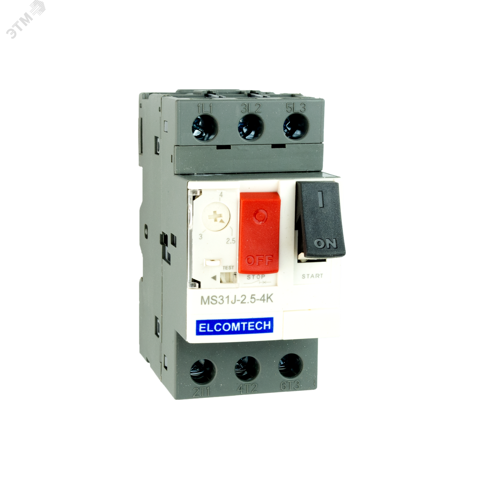 Изображение товара Автомат защиты двигателя 2,5-4A 2х модуль (шт)