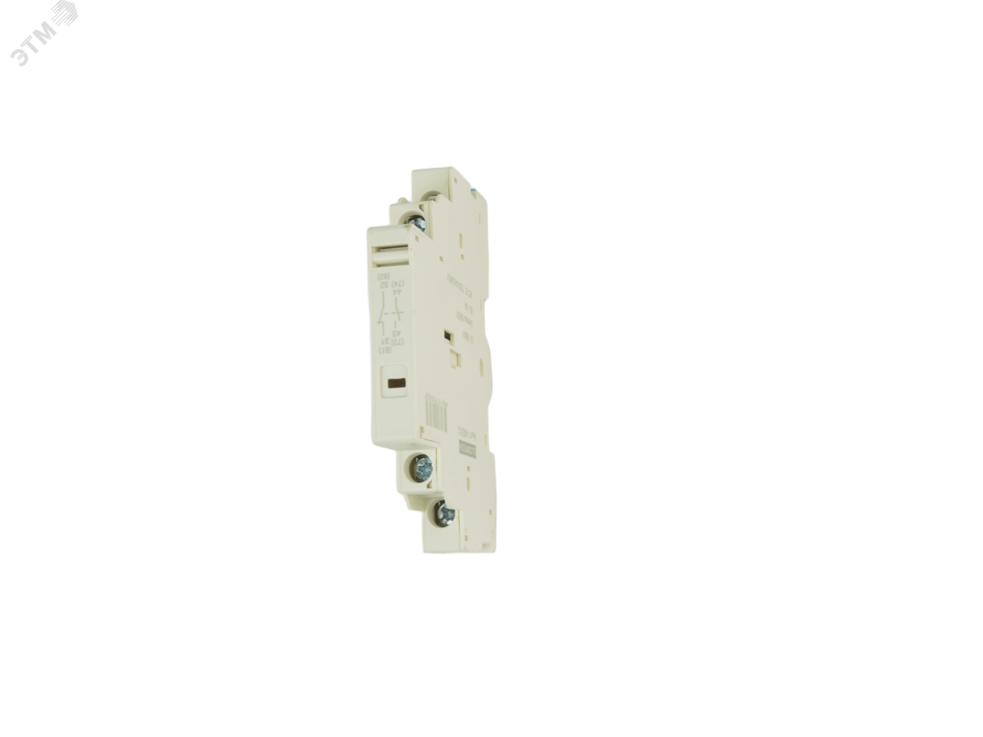 Изображение товара Аксессуар защиты двигателя Вспомогательный контакт бокового монтажа 1NC 1NO 0,5х модуль (шт)