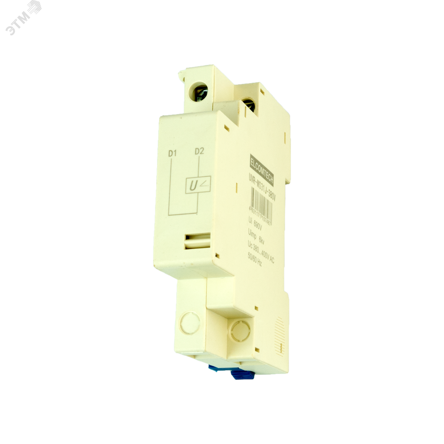 Изображение товара Аксессуар защиты двигателя Расцепитель минимального напряжения 1х модуль (шт)