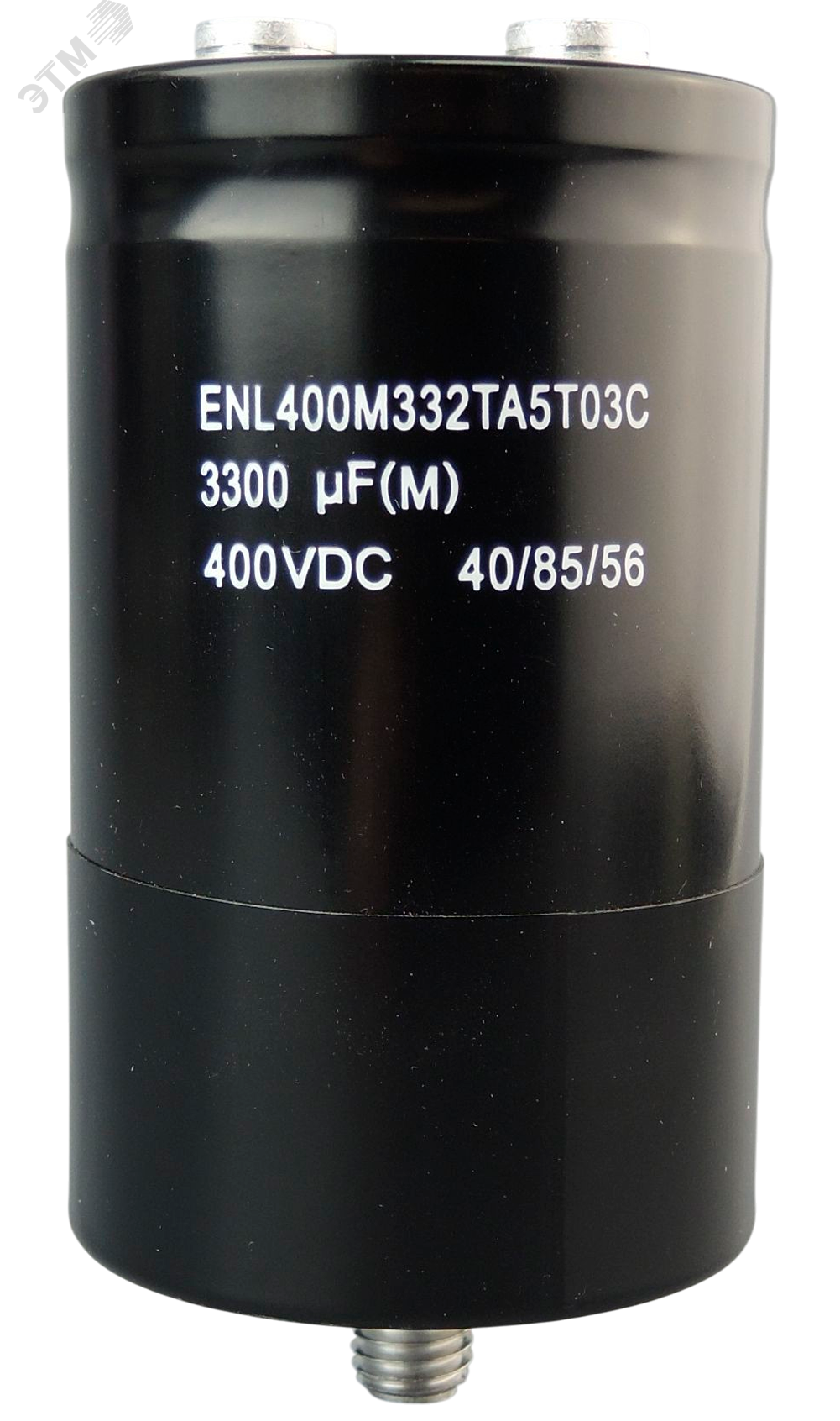 Изображение товара Конденсатор электролитический Elcomtech 400V 3300uF для промышленных преобразователей