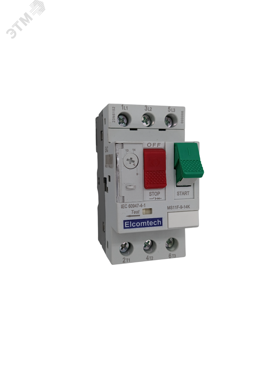 Изображение товара Автомат защиты двигателя 9-14A 2х модуль (шт)