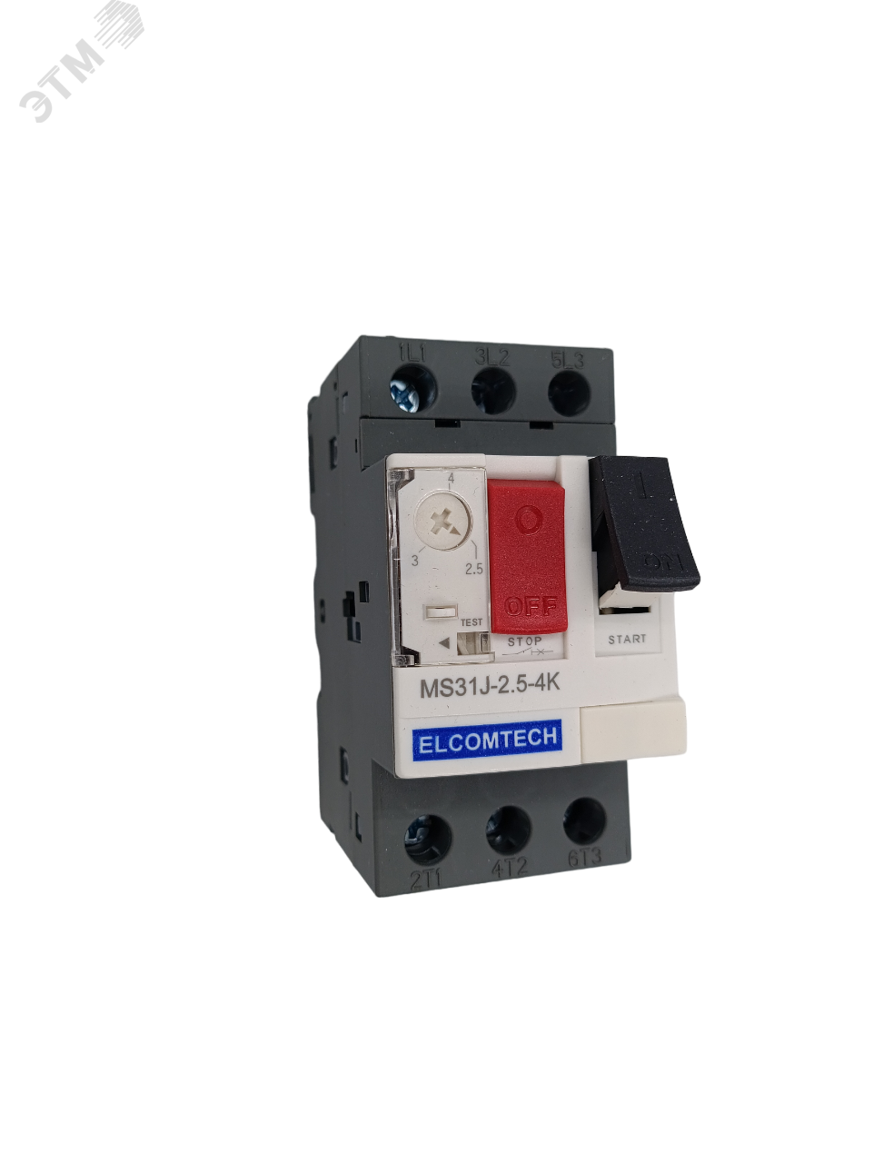 Изображение товара Автомат защиты двигателя 2,5-4A 2х модуль (шт)