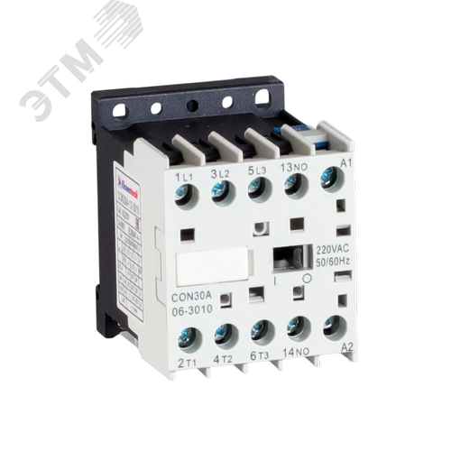 Изображение товара Контактор миниатюрный 6A 1NO 220VAC (шт)