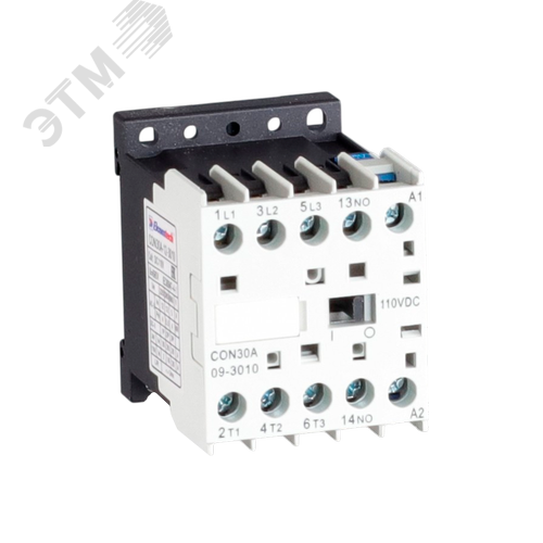 Изображение товара Контактор миниатюрный 9A 1NO 110VDC (шт)