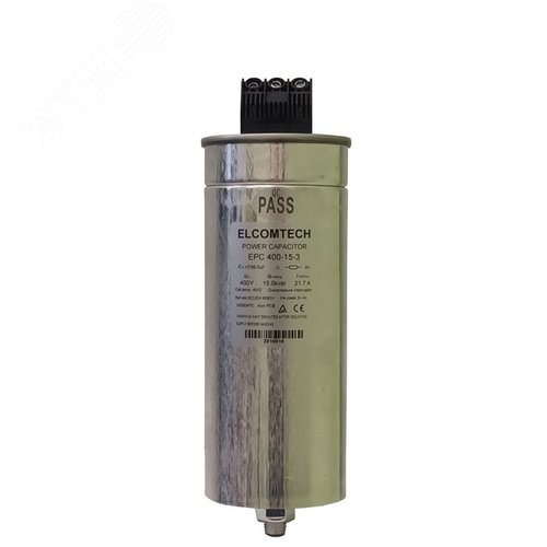 Изображение товара Конденсатор косинусный EPC400-15-3 (шт)