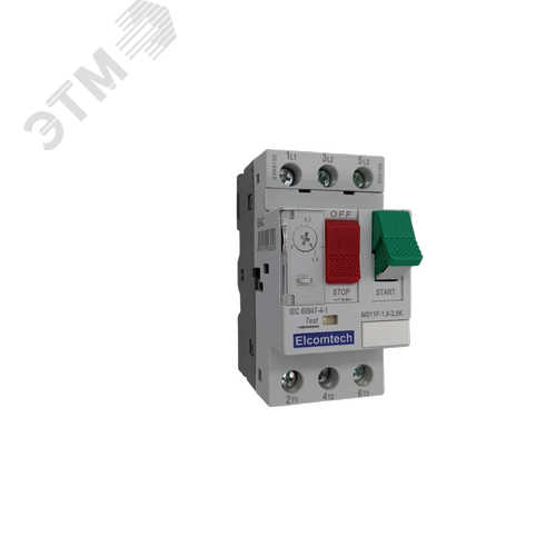 Изображение товара Автомат защиты двигателя 1,6-2,5A 2х модуль (шт)