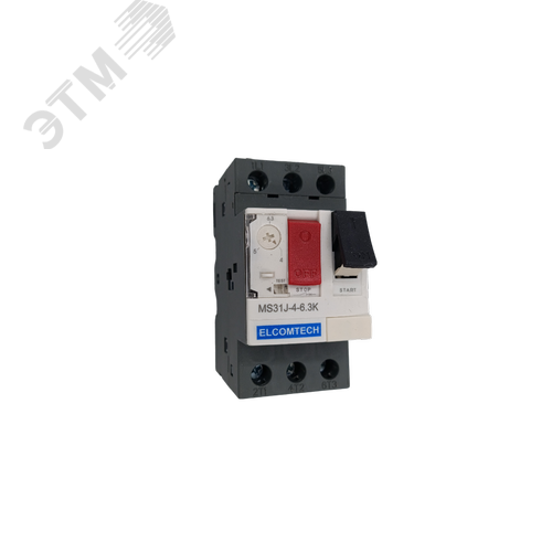 Изображение товара Автомат защиты двигателя 4-6,3A 2х модуль (шт)