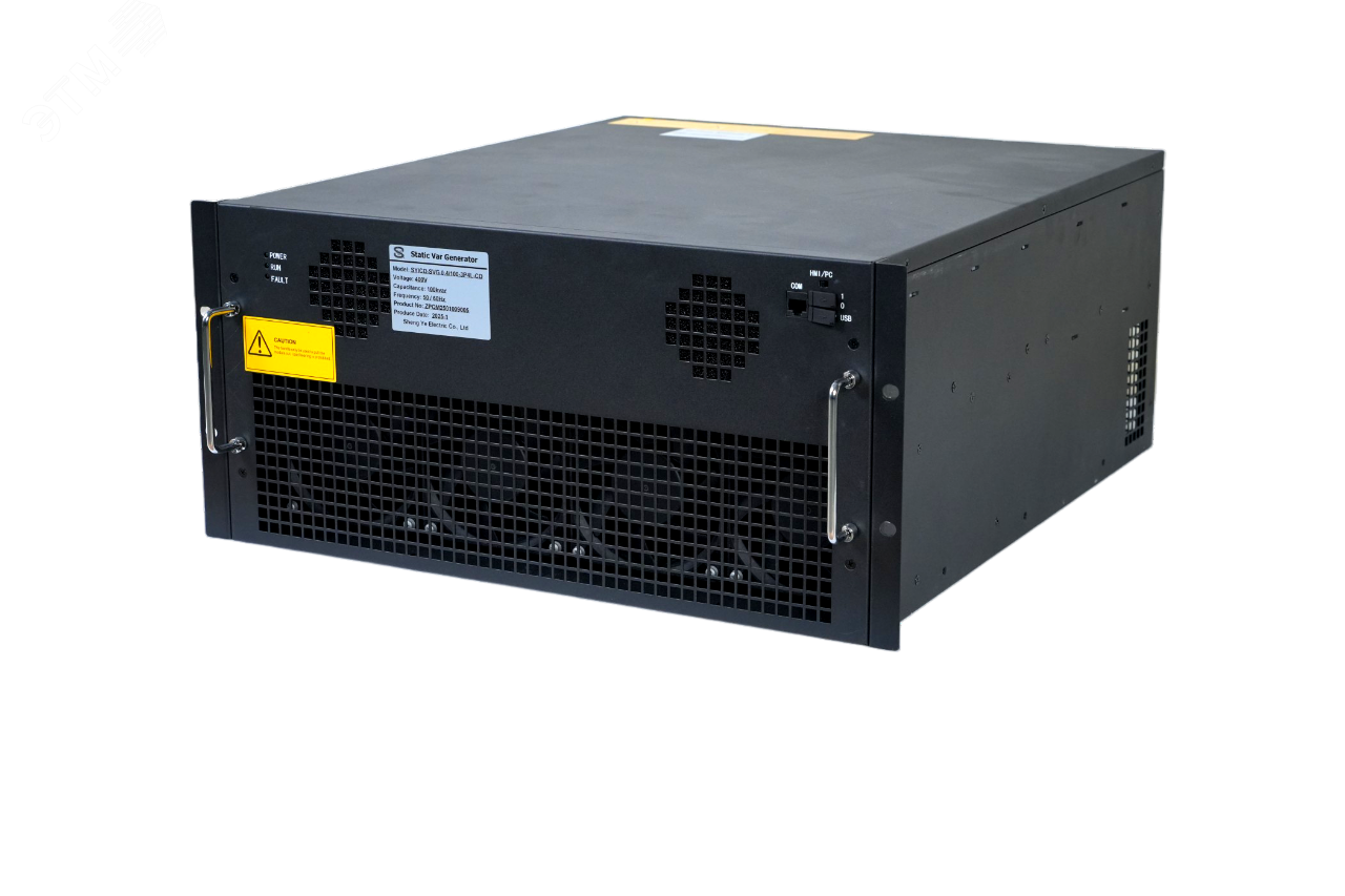 Изображение товара Статический компенсатор реактивной мощности 400V 35kVAr горизонтальный (шт)