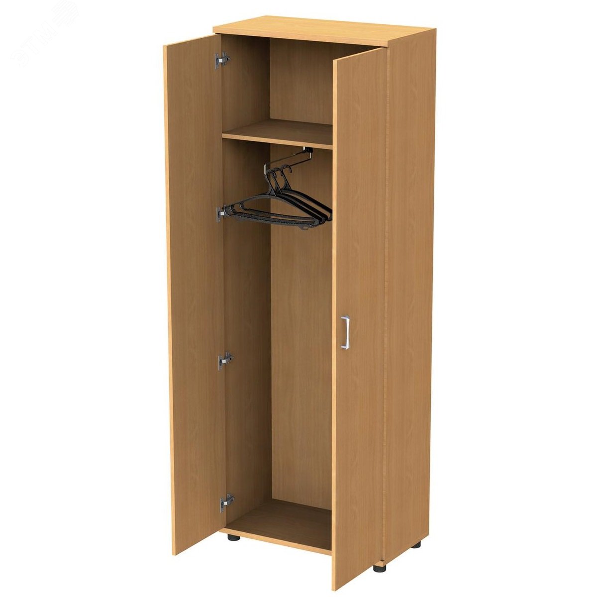 Изображение товара Шкаф для одежды Монолит 740х390х2050 мм, цвет бук бавария