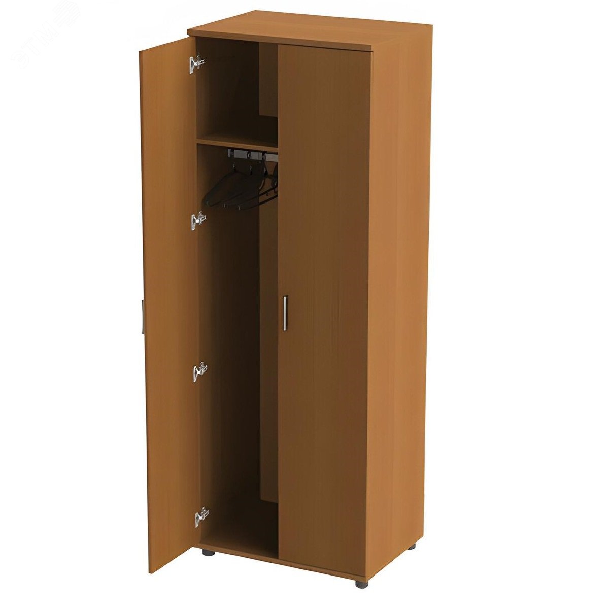 Изображение товара Шкаф для одежды Монолит 740х520х2050 мм Орех гварнери