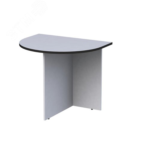 Изображение товара Стол приставной к столу для переговоров (640112) ''Монолит'' (900 х 700 х 750), серый, ПМ19.11 (шт)