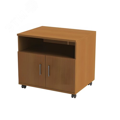 Изображение товара Тумба для оргтехники ''Монолит'' (770 х 600 х 680), 2 двери, полка, цвет орех, ТМ30.3 (шт)