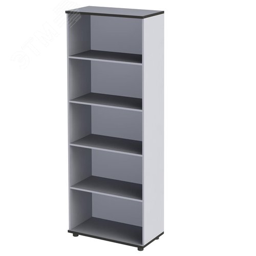 Изображение товара Шкаф (стеллаж) ''Монолит'' (740 х 390 х 2050), 4 полки, цвет серый, ШМ44.11 (шт)