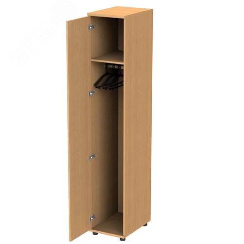 Изображение товара Шкаф для одежды ''Монолит'' (370 х 520 х 2050), цвет бук, ШМ52.1 (шт)