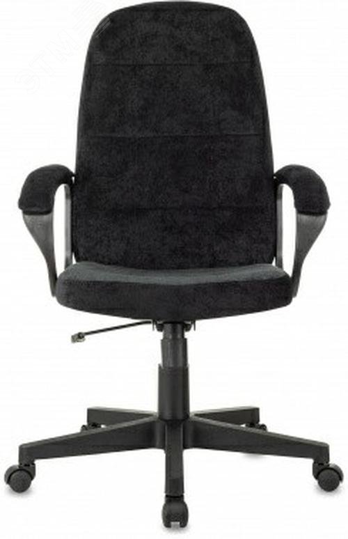 Изображение товара Кресло руководителя Бюрократ CH 002 Fabric черный Light-20 крестов. пластик (шт)