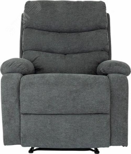 Изображение товара Кресло для дома Бюрократ _Han серый металл черный