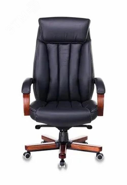 Изображение товара Кресло руководителя Бюрократ T-9922WALNUT черная кожа, металл/дерево, 200 кг Изображение товара Кресло руководителя Бюрократ T-9922WALNUT черная кожа, металл/дерево, 200 кг