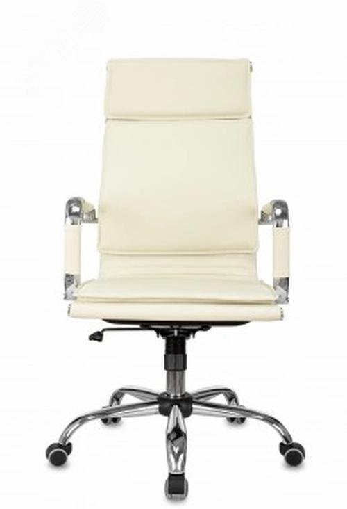 Изображение товара Кресло руководителя Бюрократ Ch-993 слоновая кость эко.кожа крестов. металл хром (шт) Изображение товара Кресло руководителя Бюрократ Ch-993 слоновая кость эко.кожа крестов. металл хром (шт)