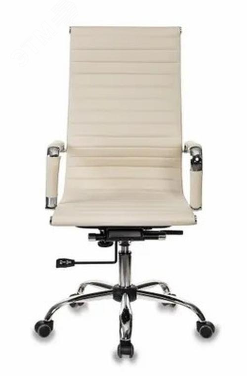 Изображение товара Кресло руководителя Бюрократ CH-883 слоновая кость эко.кожа крестов. металл хром (шт)