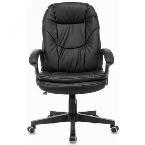 Изображение товара Кресло руководителя Бюрократ CH-868N черный эко.кожа крестов. пластик (шт)