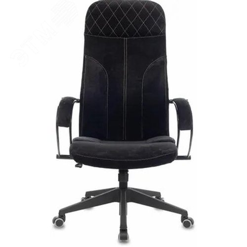 Изображение товара Кресло руководителя Бюрократ CH-608Fabric черный Light-20 крестов. пластик (шт)