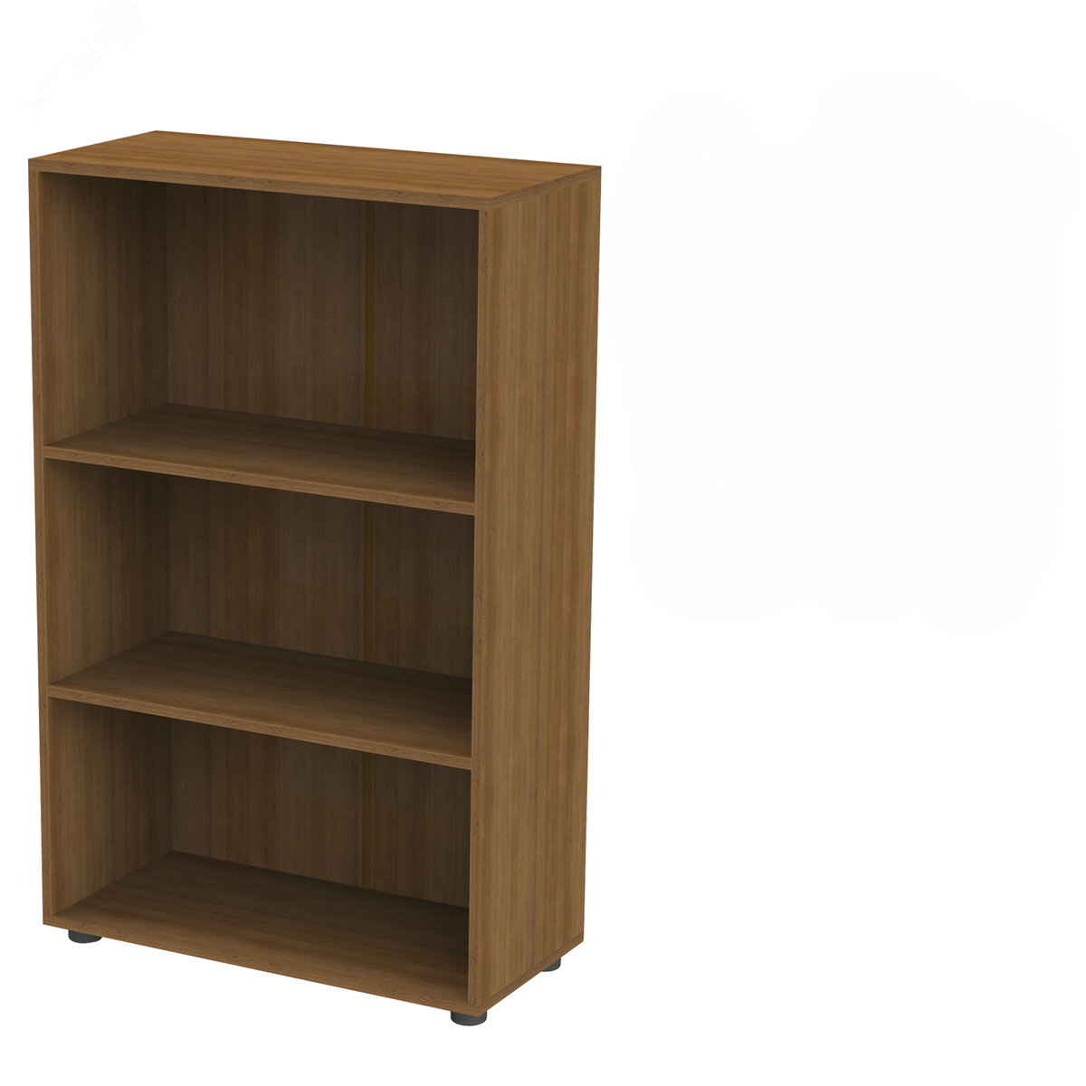 Изображение товара Шкаф (стеллаж) ''Канц'' (700 х 330 х 1130), 2 полки, цвет орех, ШК39.9 (шт)