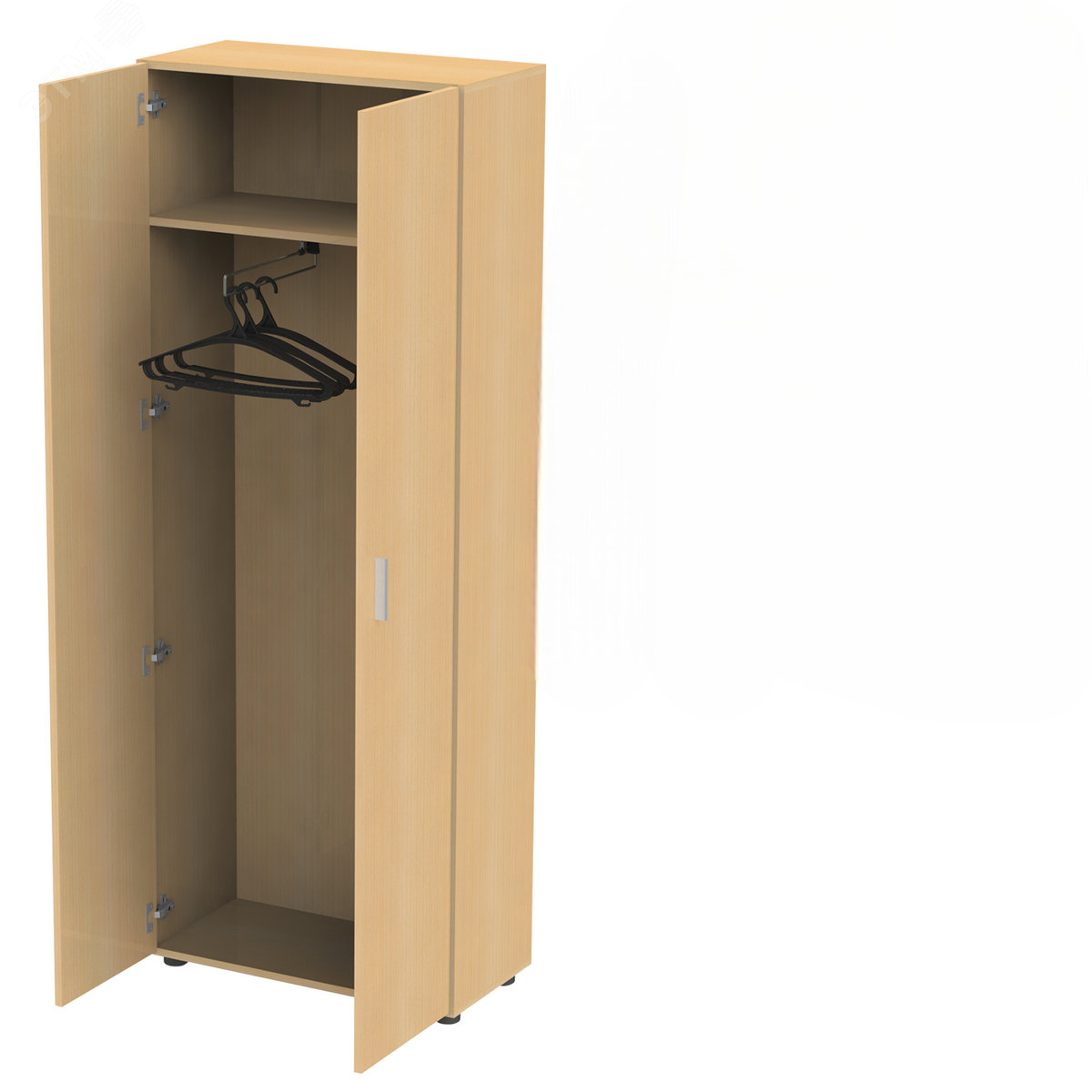 Изображение товара Шкаф для одежды ''Канц'' (700 х 350 х 1830), цвет бук, ШК40.10 (шт)