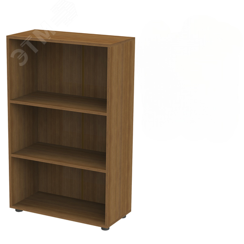 Изображение товара Шкаф (стеллаж) ''Канц'' (700 х 330 х 1130), 2 полки, цвет орех, ШК39.9 (шт)