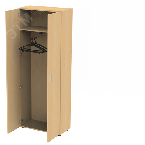 Изображение товара Шкаф для одежды ''Канц'' (700 х 350 х 1830), цвет бук, ШК40.10 (шт)