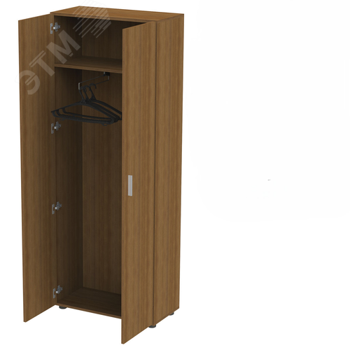 Изображение товара Шкаф для одежды ''Канц'' (700 х 350 х 1830), цвет орех, ШК40.9 (шт)