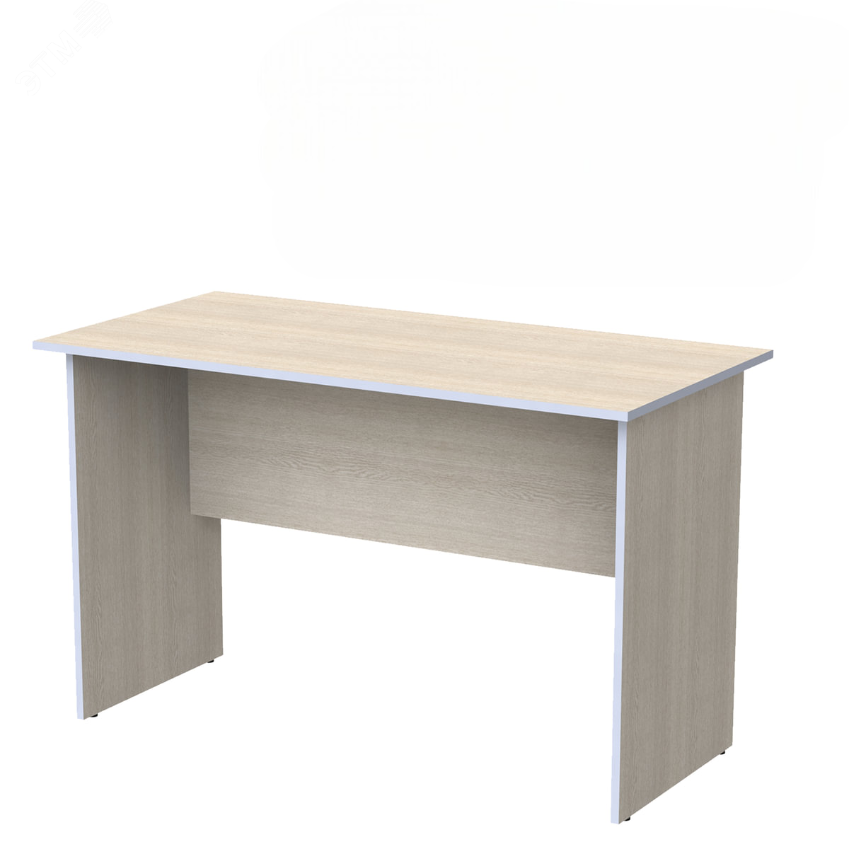 Изображение товара Стол письменный Бюджет 1200х600х740 мм дуб шамони светлый ЛДСП Изображение товара Стол письменный Бюджет 1200х600х740 мм дуб шамони светлый ЛДСП