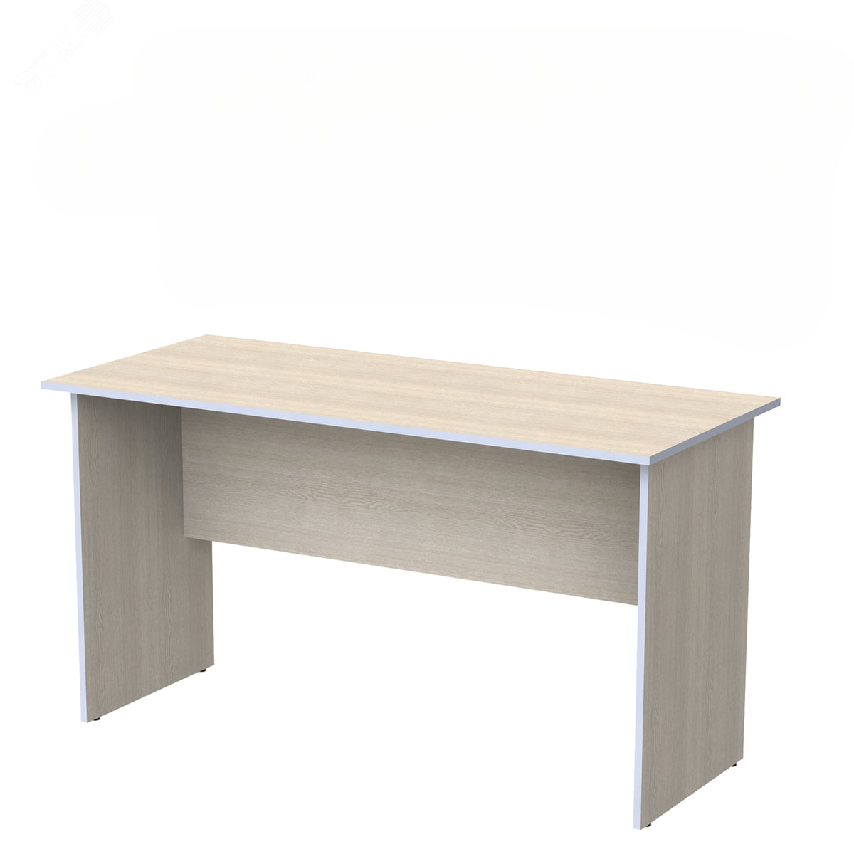 Изображение товара Письменный стол Бюджет 1360x600x740 светлый дуб шамони