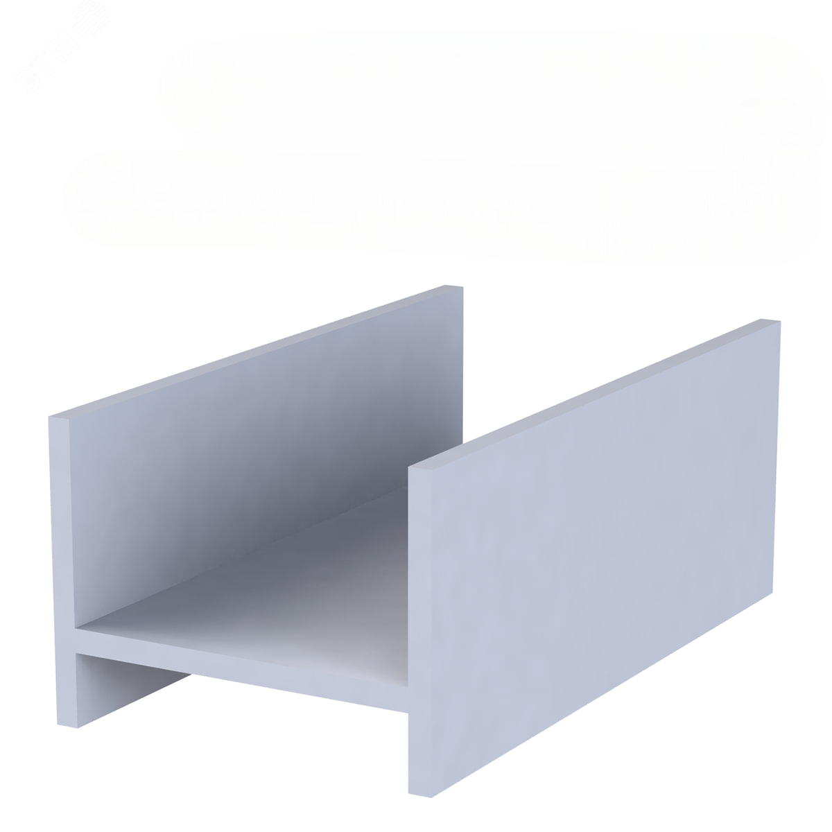 Изображение товара Подставка под системный блок Бюджет 272х500х200 мм серый