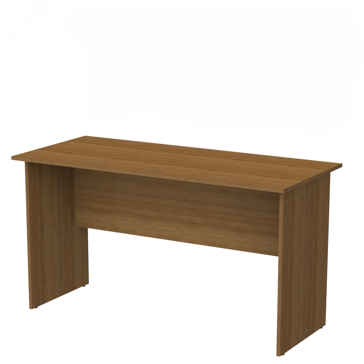 Изображение товара Письменный стол Бюджет 1360х600х740 мм, орех французский Изображение товара Письменный стол Бюджет 1360х600х740 мм, орех французский