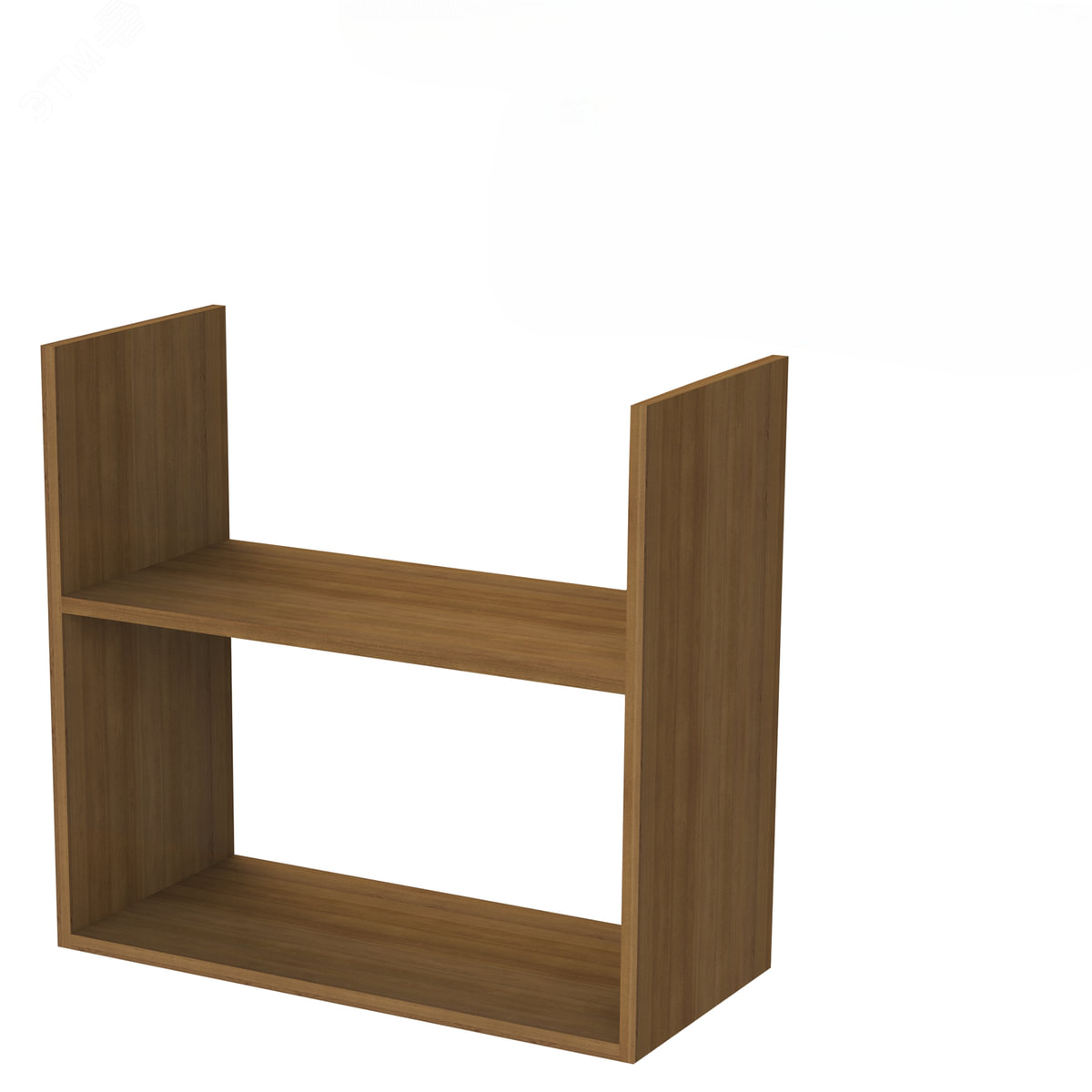 Изображение товара Навесная полка Бюджет 632x294x596 орех французский для хранения и организации