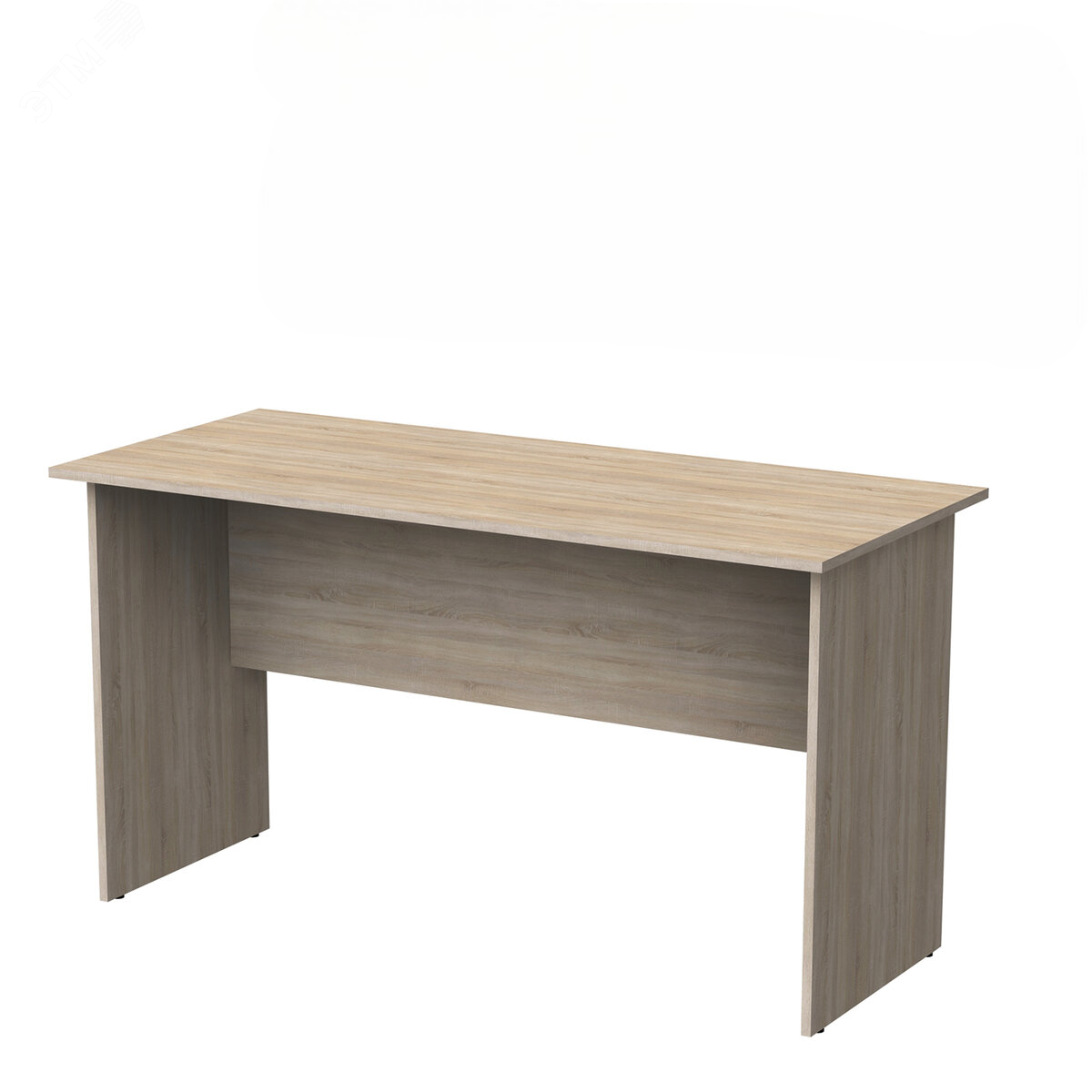 Изображение товара Письменный стол Бюджет 1360x600x740 дуб сонома мебель для офиса и дома