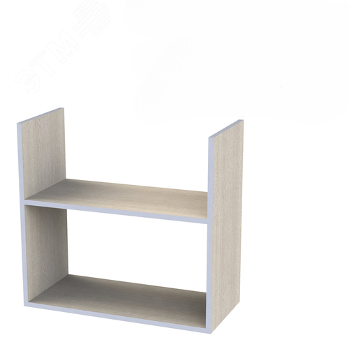 Изображение товара Полка навесная настенная ''Бюджет'' (632 х 294 х 596), дуб шамони светлый 430, 402668, ш/к 60359 (шт)