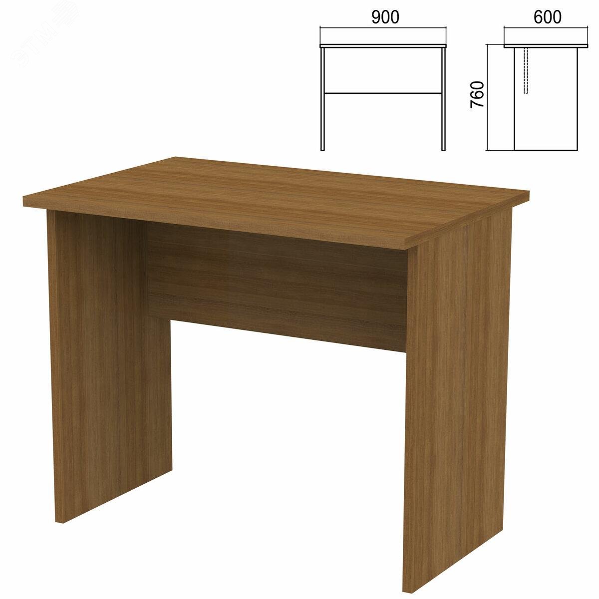 Изображение товара Стол письменный ''Арго'' (900 х 600 х 760), орех, А-001.60, ш/к 34471 (шт)