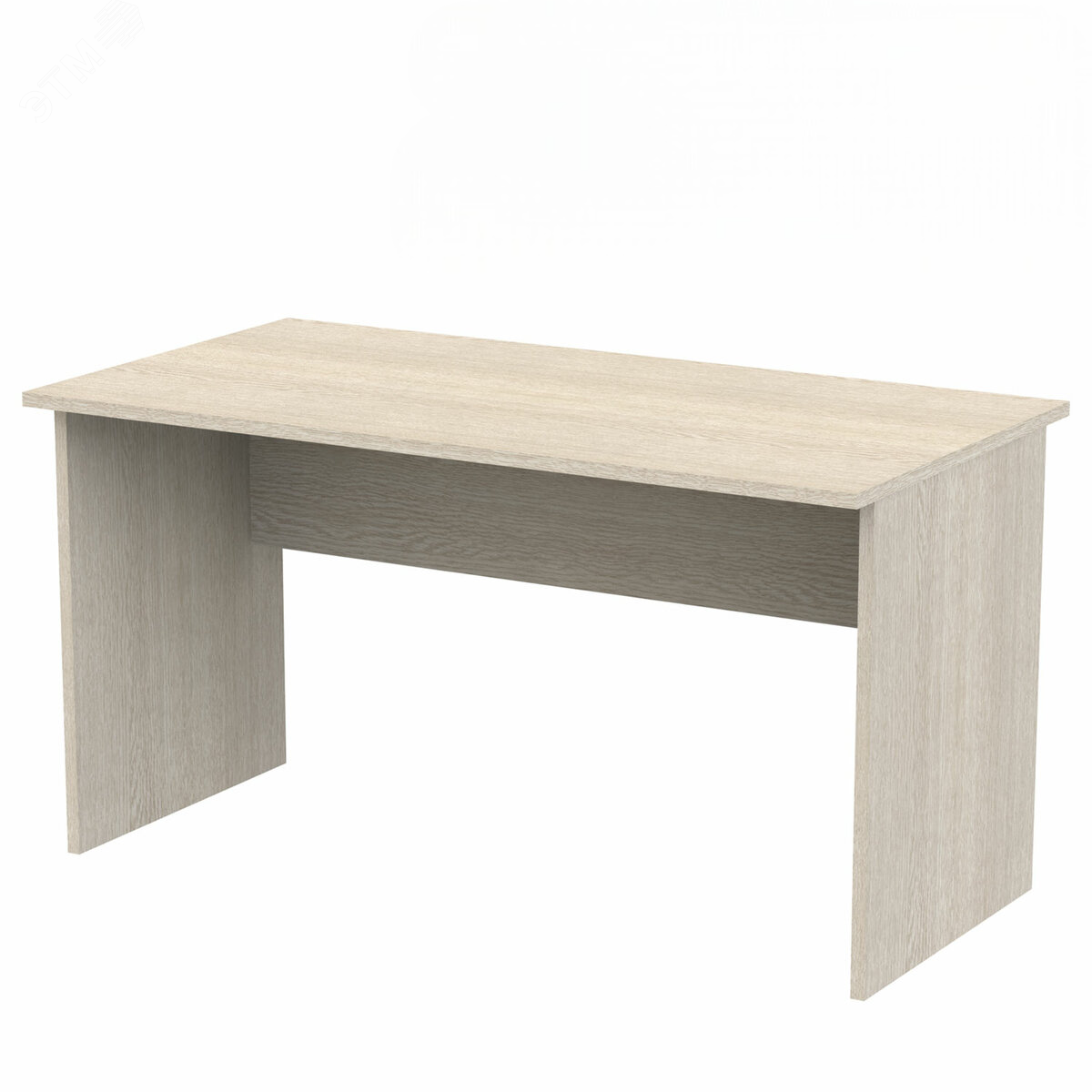 Изображение товара Письменный стол Арго А-003 из ЛДСП с регуломыми опорами 1400 мм ясень шимо