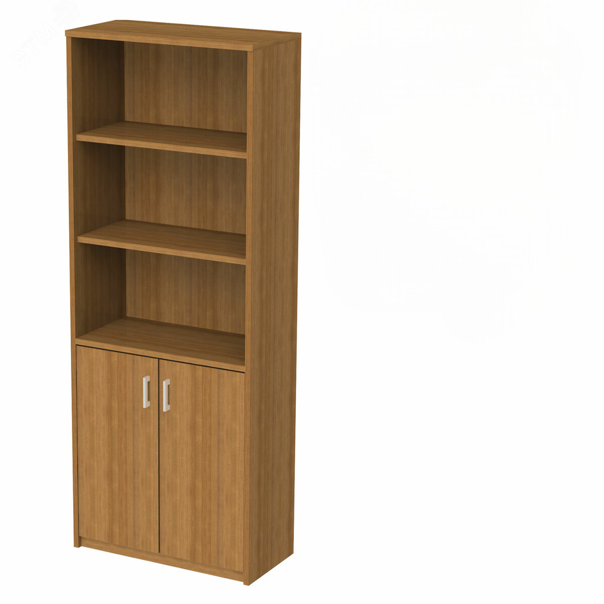 Изображение товара Полузакрытый шкаф Арго А-310 орех 770х370х2000 мм для документов и хранения