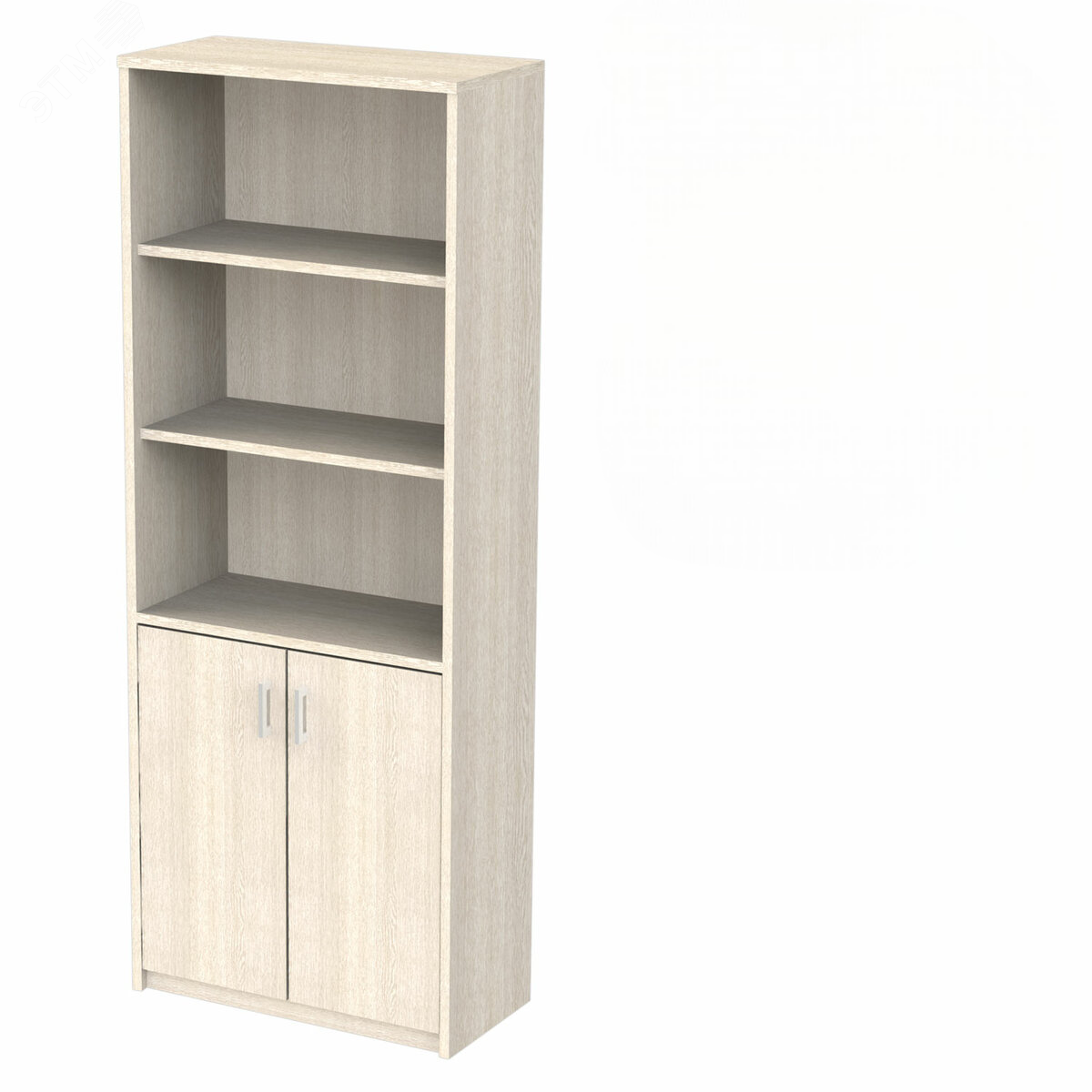 Изображение товара Шкаф полузакрытый ''Арго'' (770 х 370 х 2000), 2 двери, 4 полки, ясень шимо, А-310, ш/к 32464 (шт)